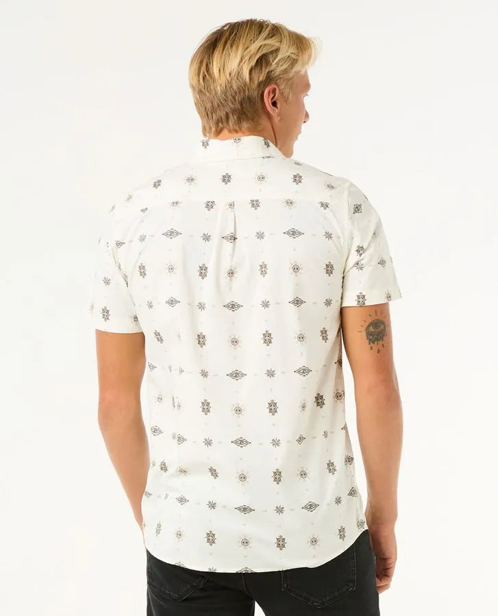 Diamond micro short sleeve shirt