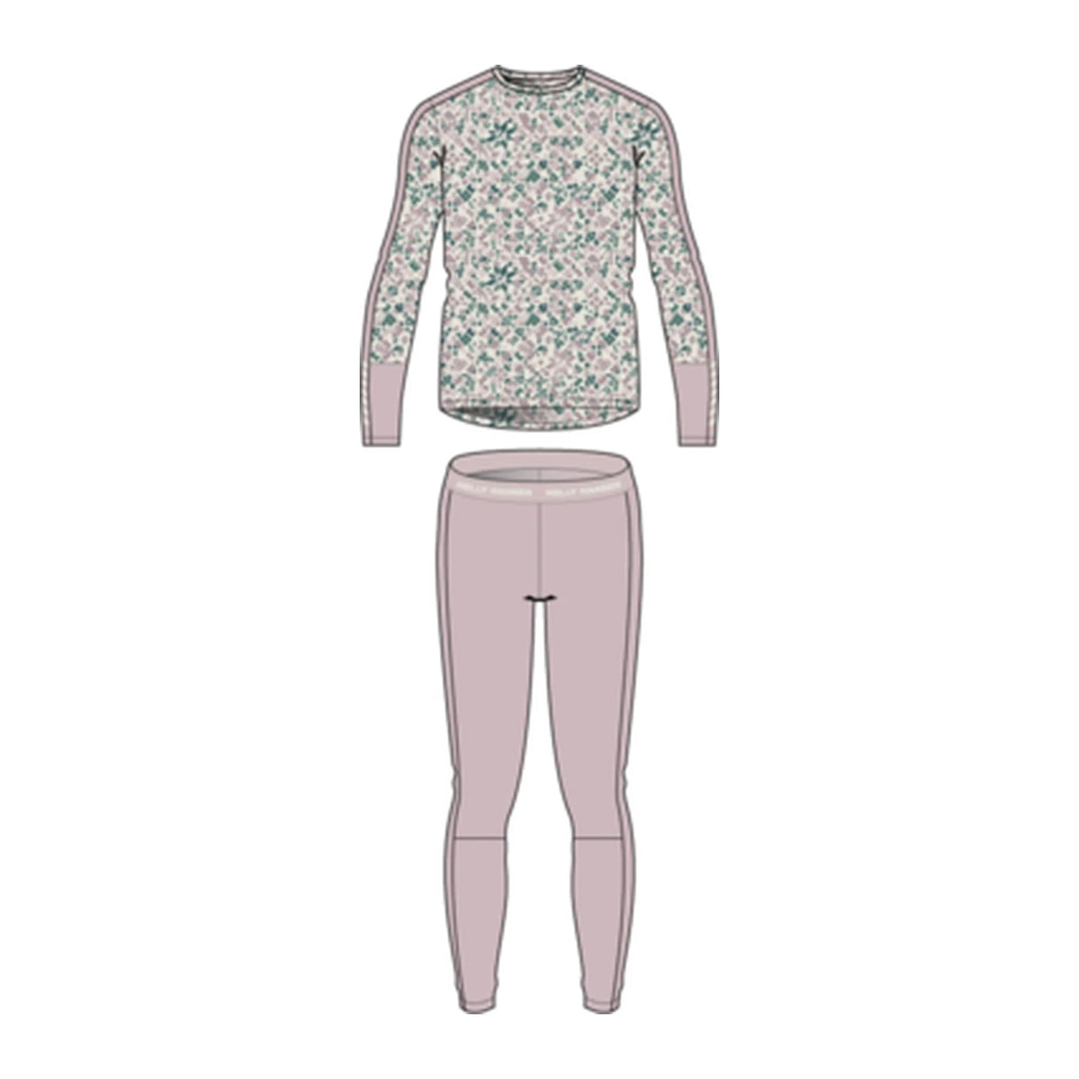 Jr graphic lifa merino set