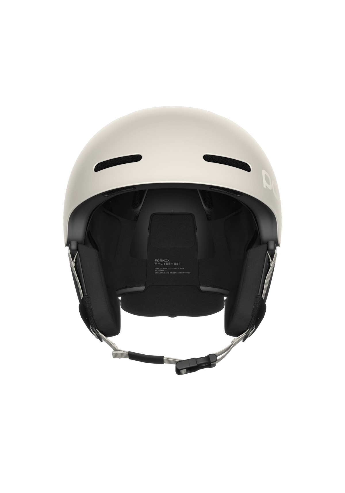 Casque de ski Fornix MIPS POW JJ Gris Minéral Mat