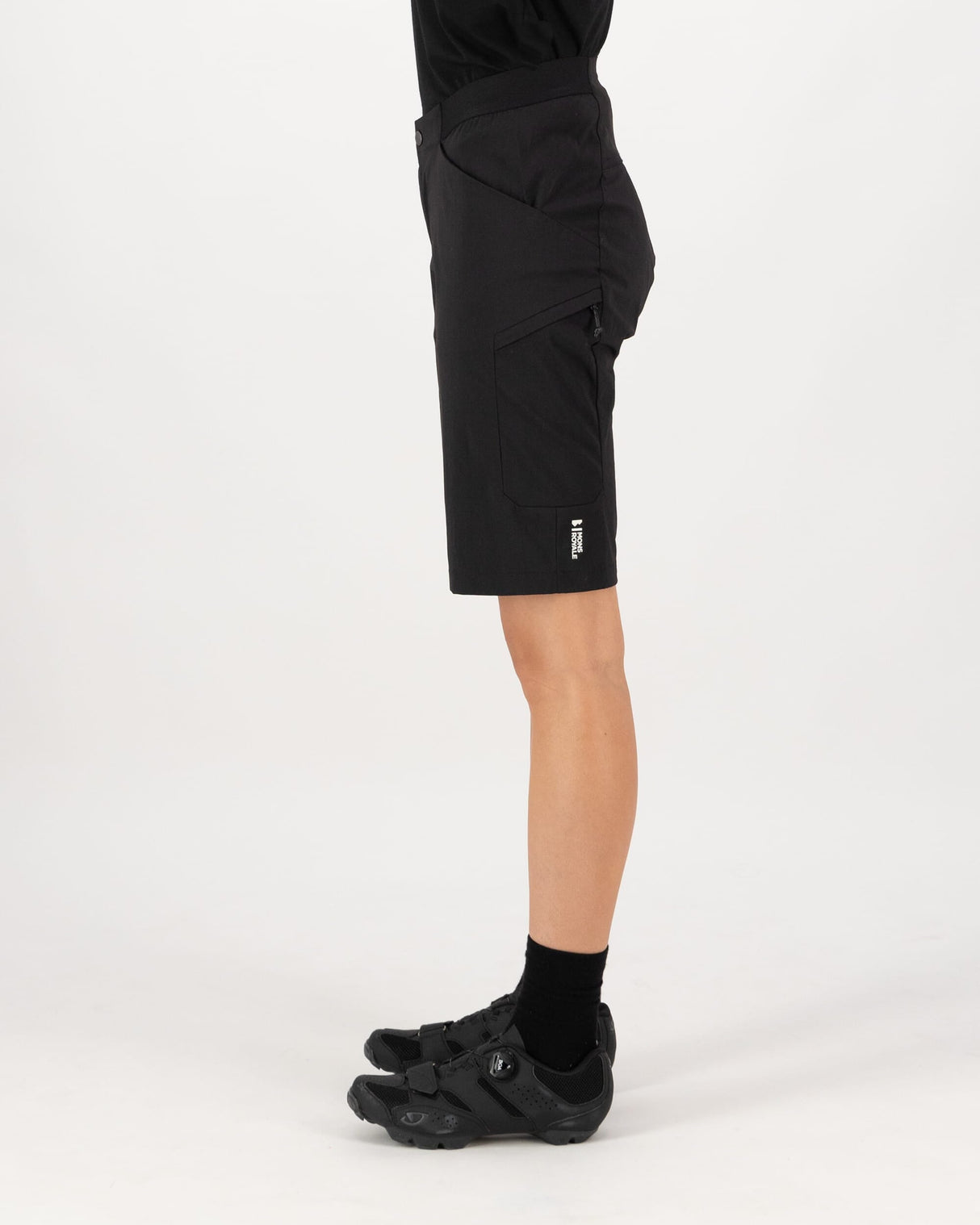 Shorts de trail en mérinos Diversion - Noir | Shorts pour femmes