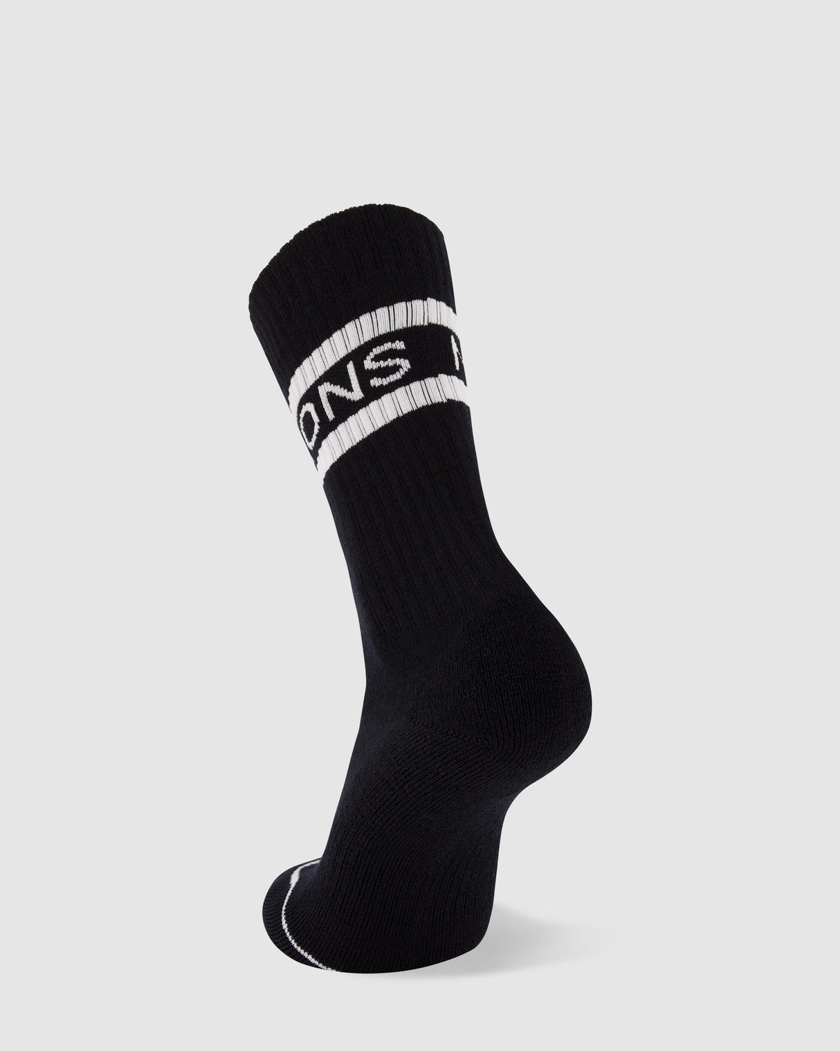Chaussette Signature en laine mérinos - Noir / Blanc | Chaussettes unisexes