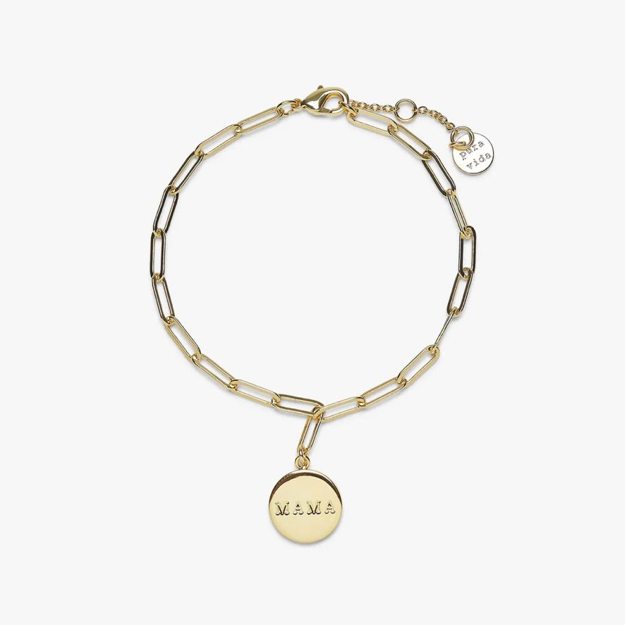 Mama coin bracelet