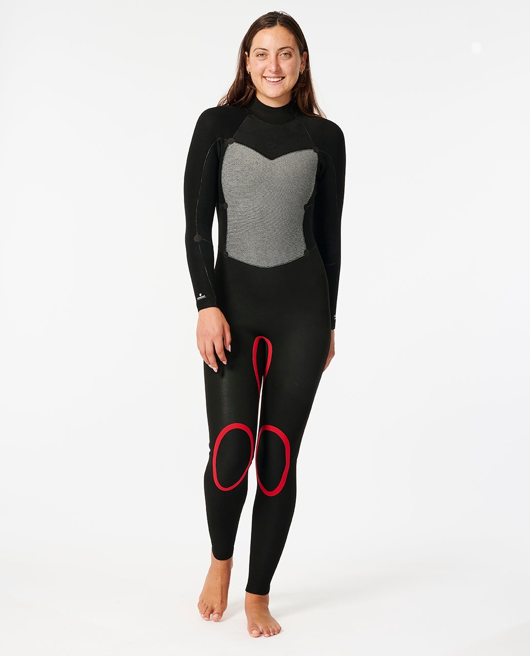 Combinaison de surf intégrale Omega 4/3 avec fermeture éclair dorsale pour femme