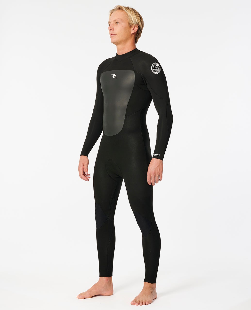 Combinaison de surf intégrale Omega 4/3 avec fermeture éclair dorsale