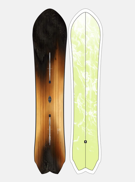 Planche à neige Fish 3D directionnelle à cambrure Flat Top de Burton