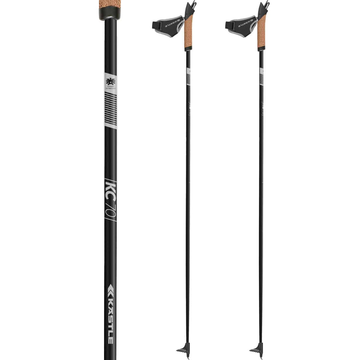 Kastle KC70 Cross-Country Ski Poles