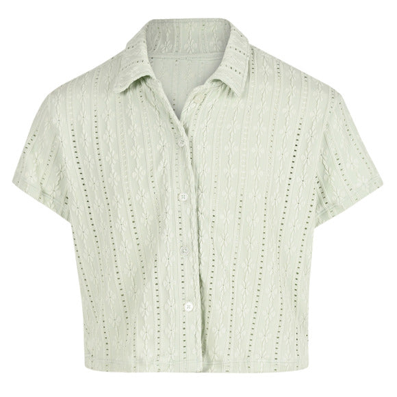 Cover up - Short sleeve blouse cover up for girls