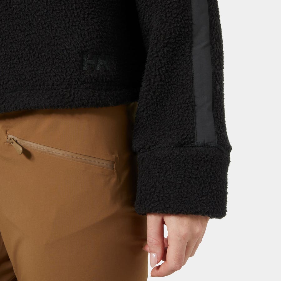 Pull zippé en polaire impériale pour femmes