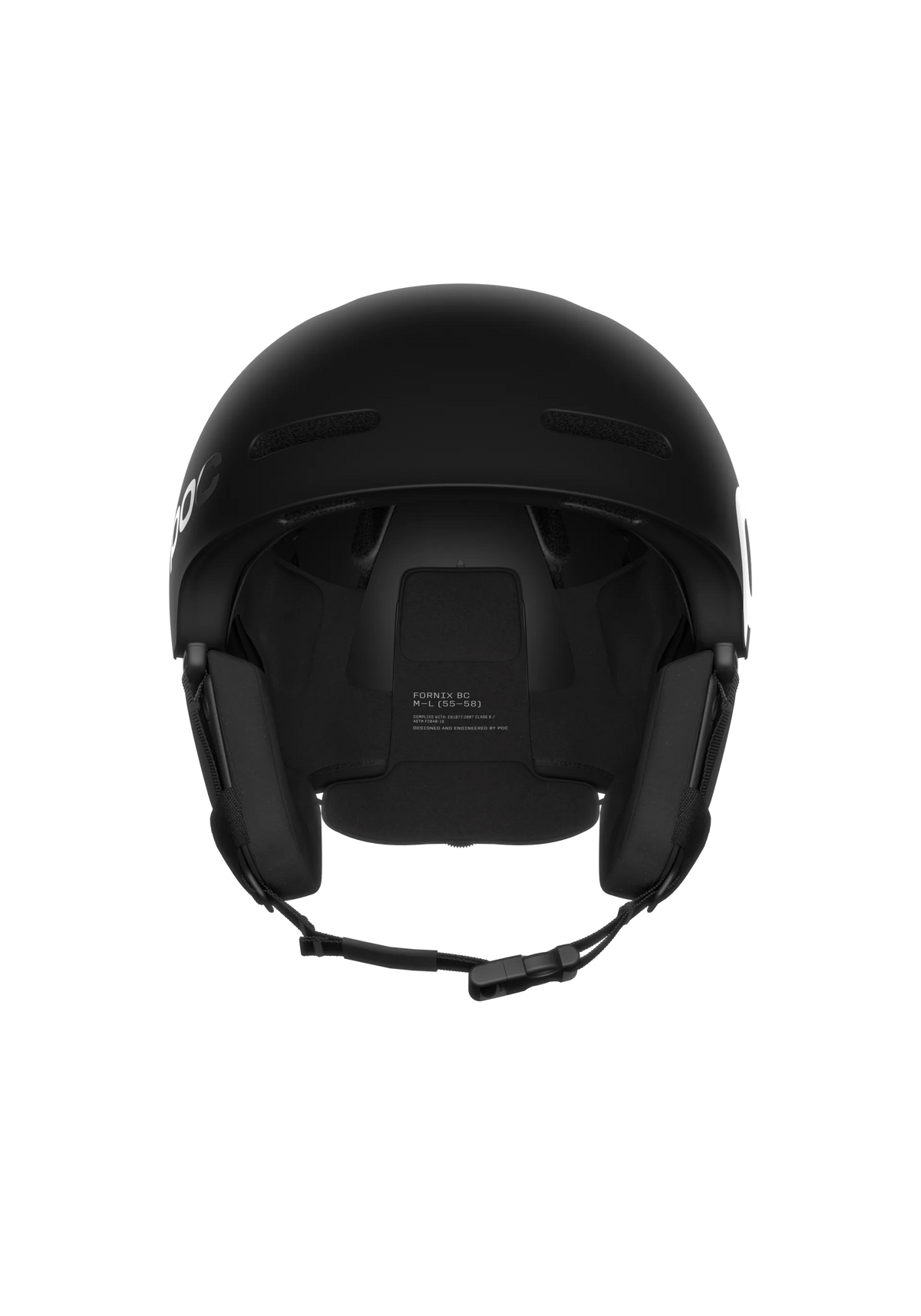 Casque de ski Fornix BC - Noir uranium mat
