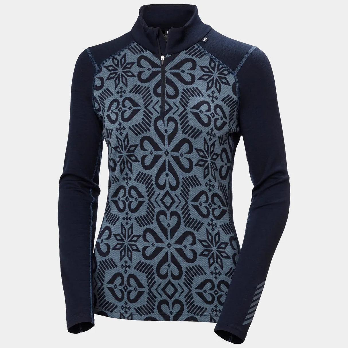 Lifa merino midweight graphique 1/2 zip pour femmes