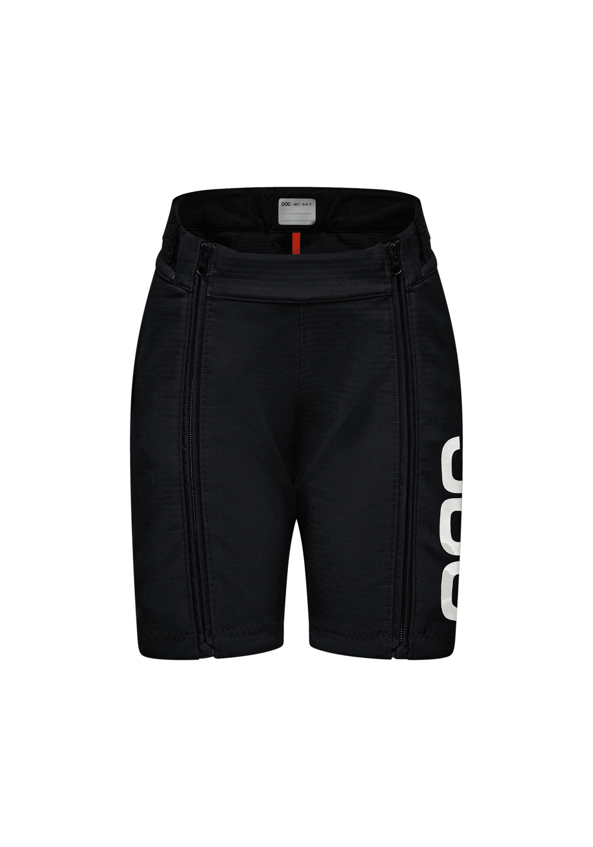 Shorts de course de ski junior Uranium Black
