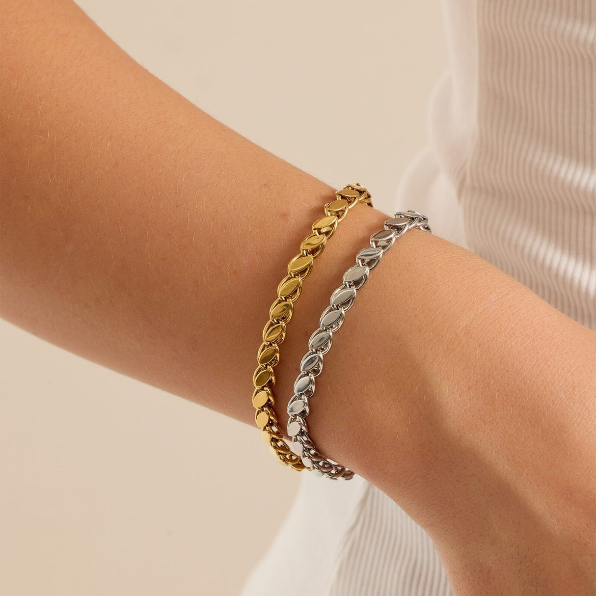 Bracelet à chaîne épaisse