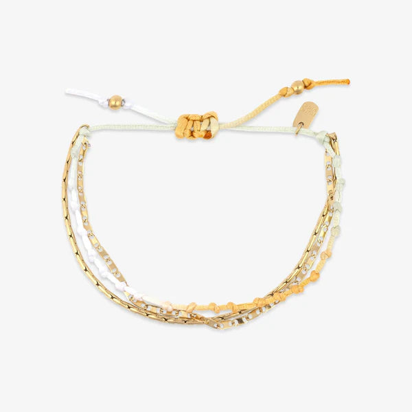 Bracelet ombre knot layered