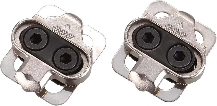 BBB Click and Go 2.961.130.101 Pedal Plates BPD-01 4° Silver