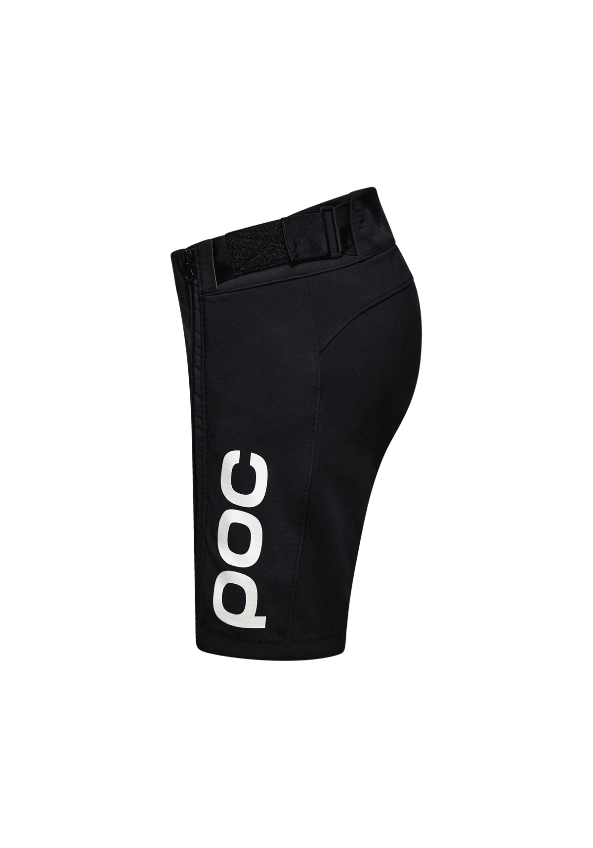 Shorts de course de ski junior Uranium Black