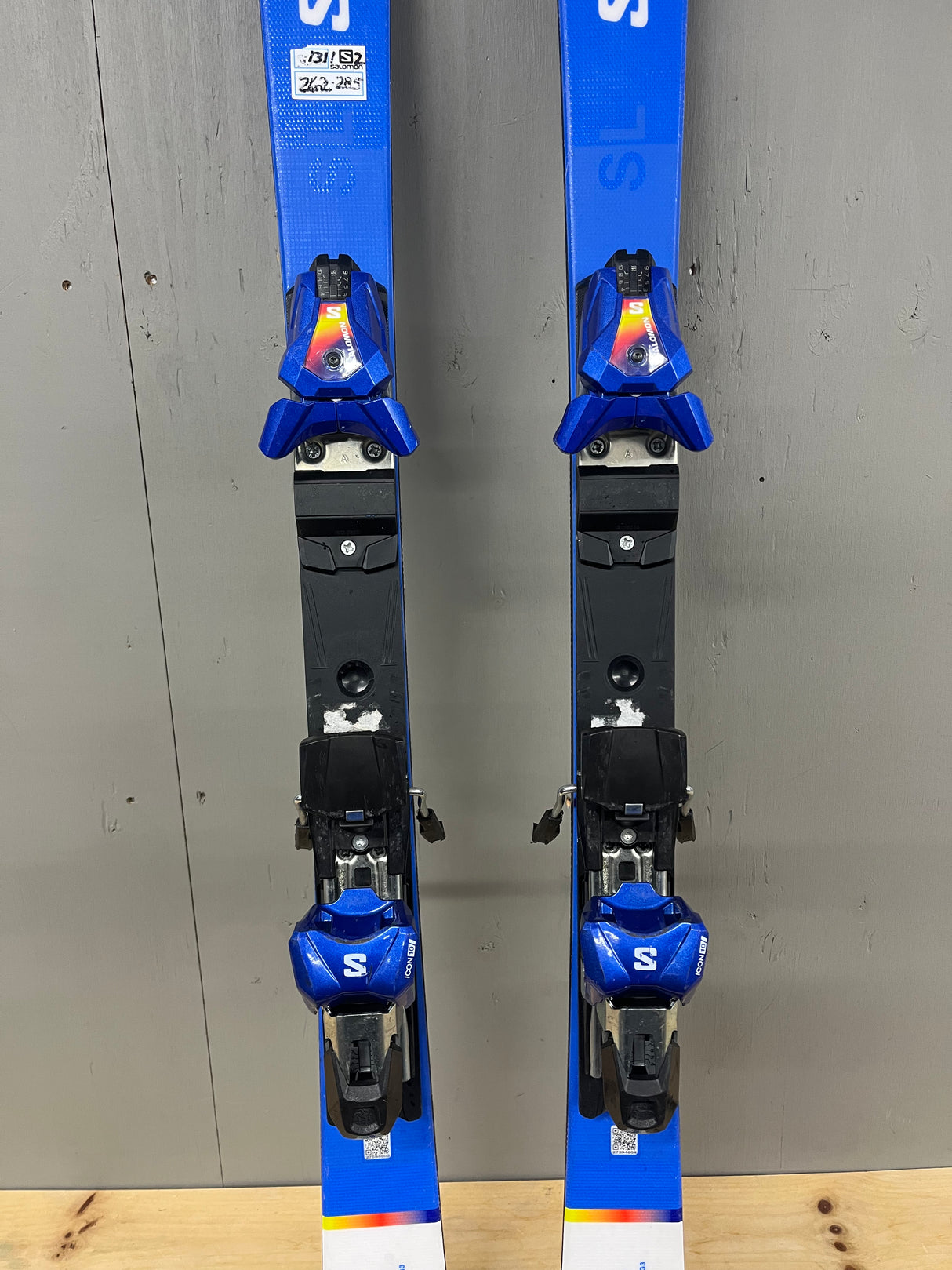 S/Race FIS SL Jr 131 demo + Icon 10