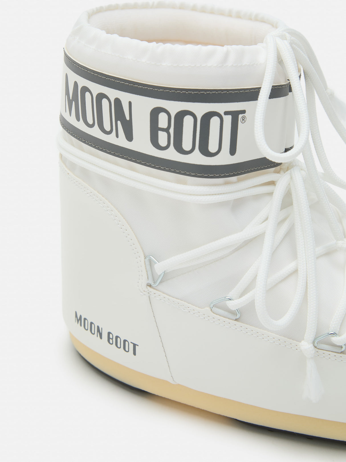 BOTTES ICON LOW EN NYLON BLANC