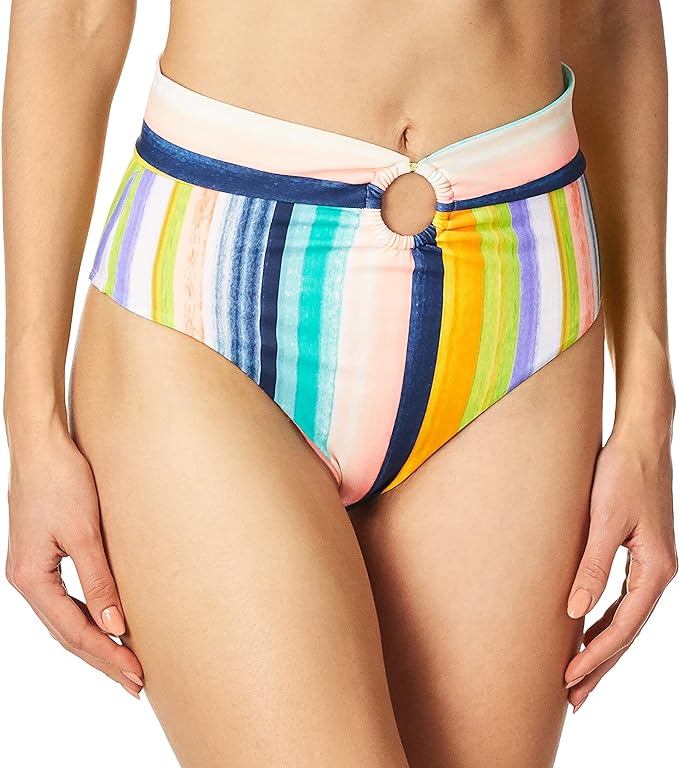 Body Glove Women's High Waisted Woodstock Bikini Bottom