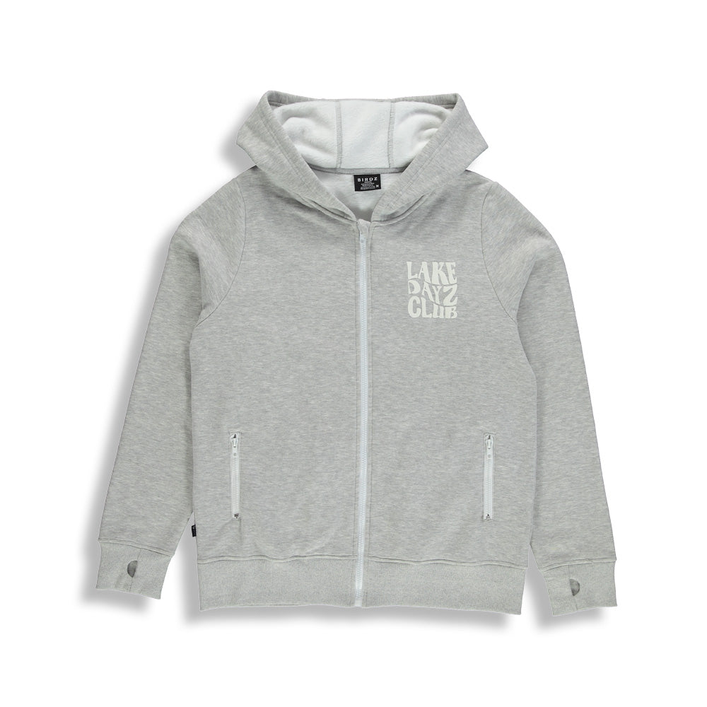 Lake Dayz Club Hoody Vest Marl Gray Kidz