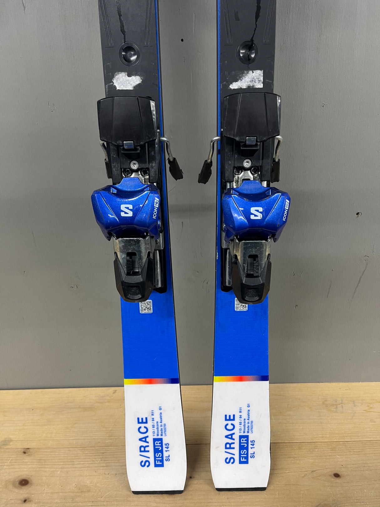 S/Race FIS SL Jr 145 Demo + Icon 10