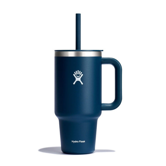 Gobelet isotherme de 950 ml avec couvercle à paille