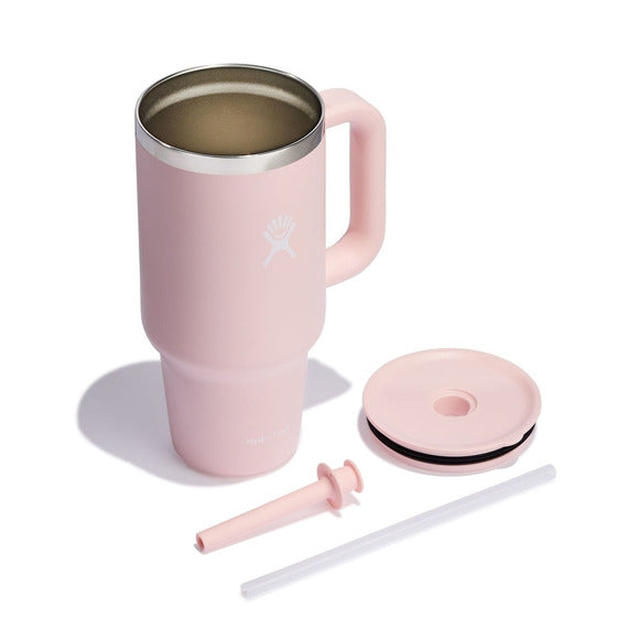 Gobelet isotherme de 950 ml avec couvercle à paille