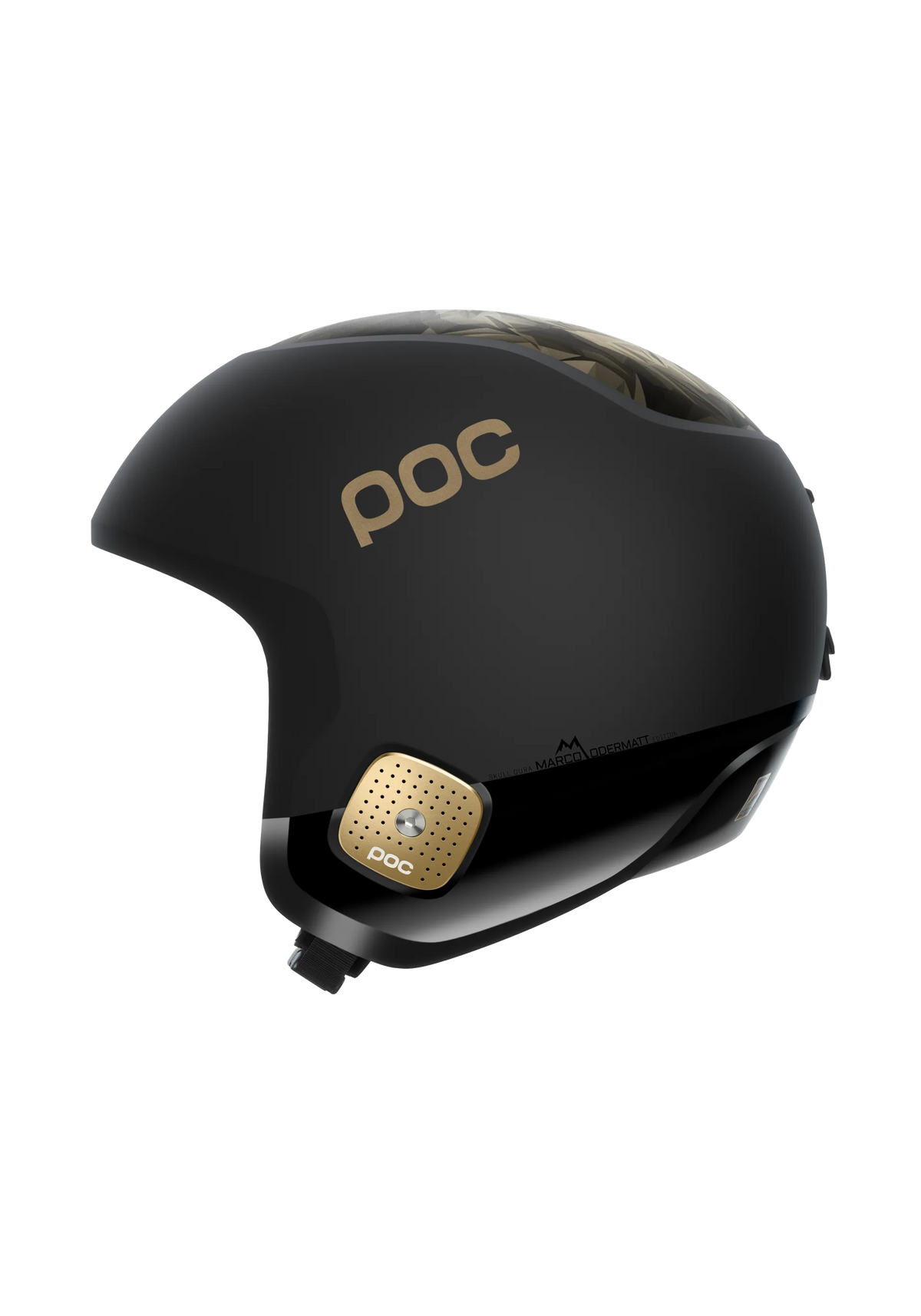 Skull Dura Jr Marco Odermatt Ed. - Uranium Black/Podium Gold