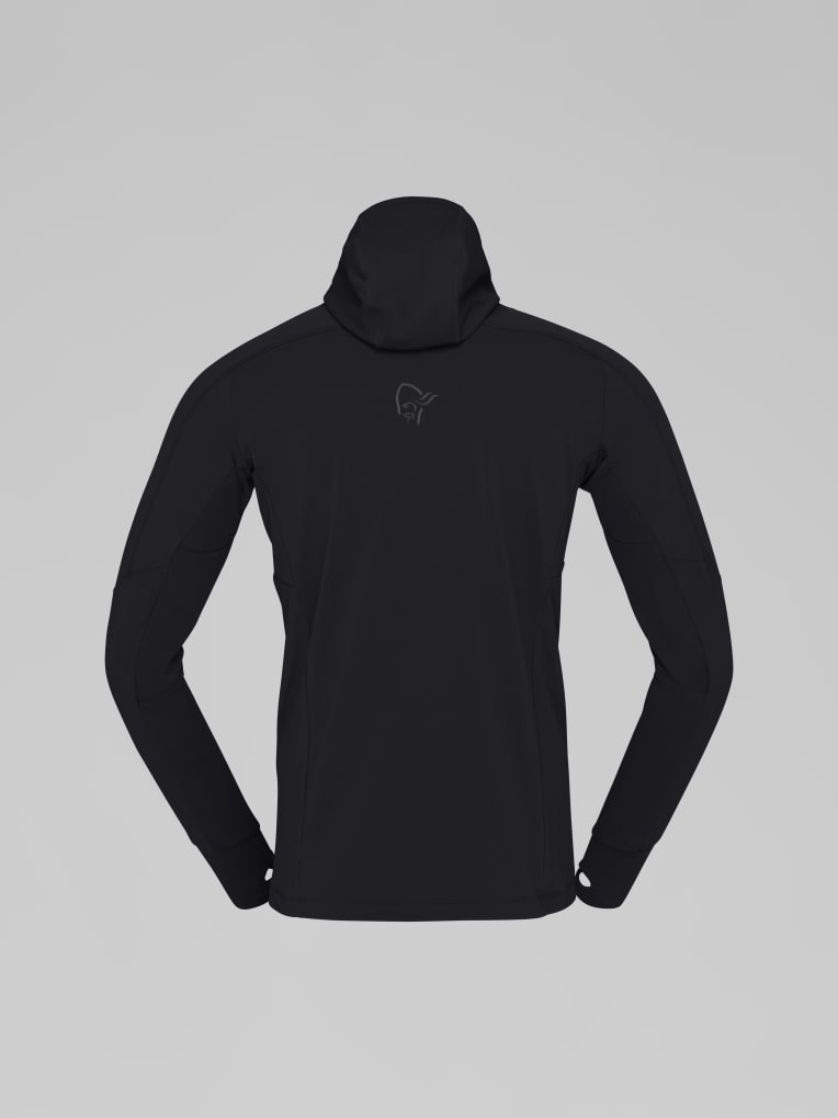 M falketind Power Grid Zip Hood