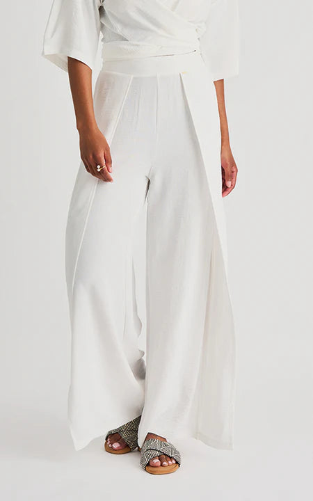 Wide cover pants