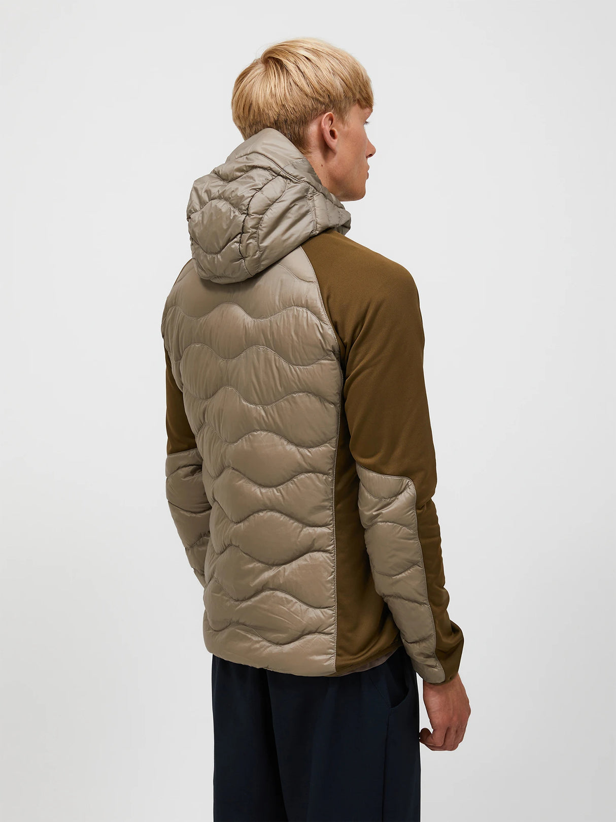 Helium down hybrid hood pour Homme