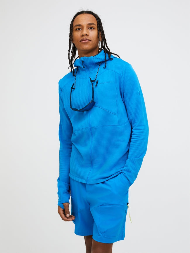 Veste à capuche Trail Polartec® Power Grid™ pour homme