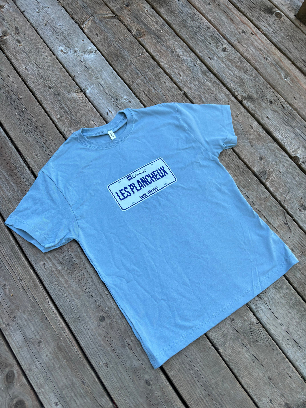 T-shirt Plaque Québec Adulte