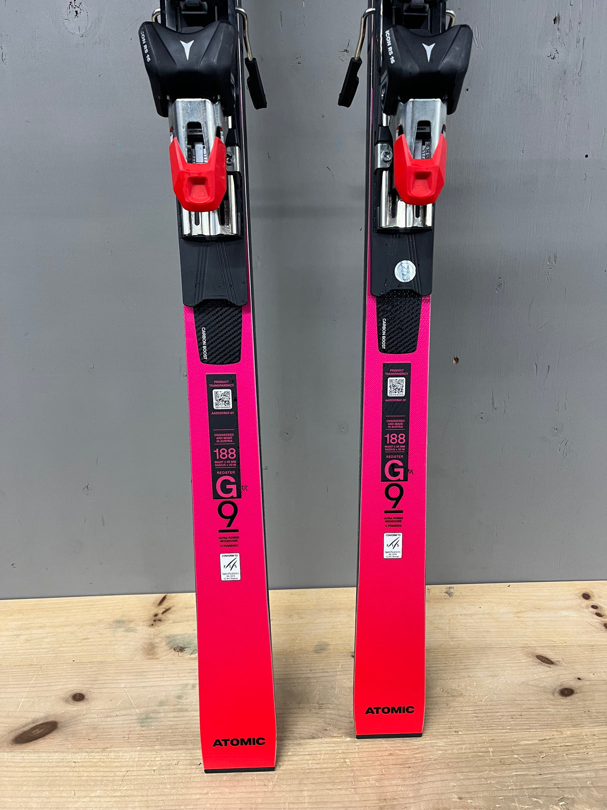 Redster G9 FIS RVSK W 188 Demo + Icon 16