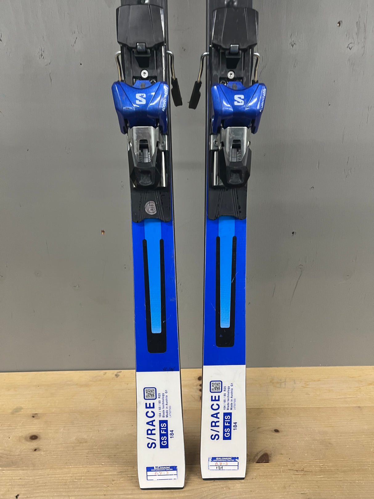 S/Race FIS GS Blade 184 Demo + Icon 16