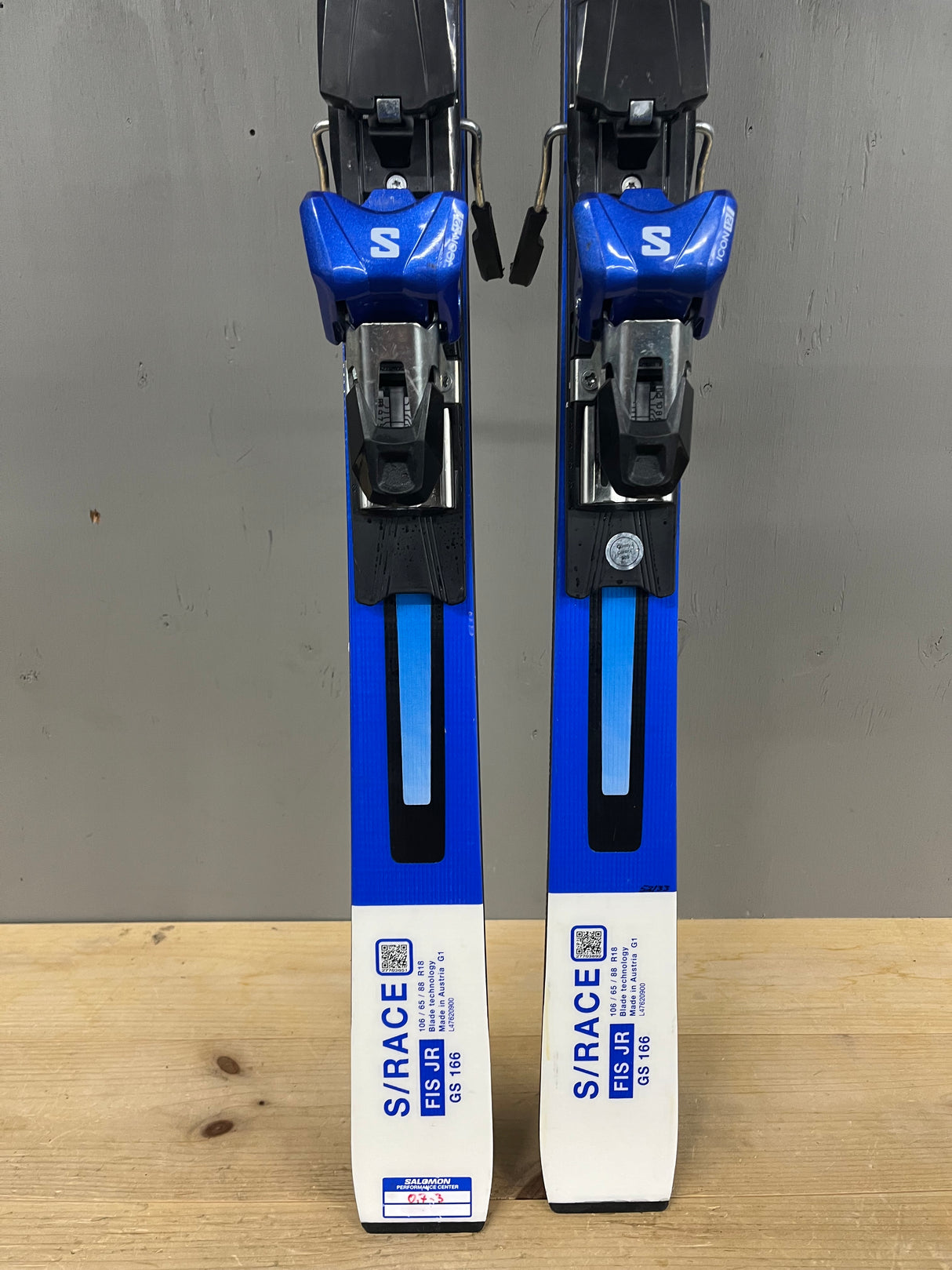 S/Race FIS GS Blade Demo 166 + Icon 12 GW