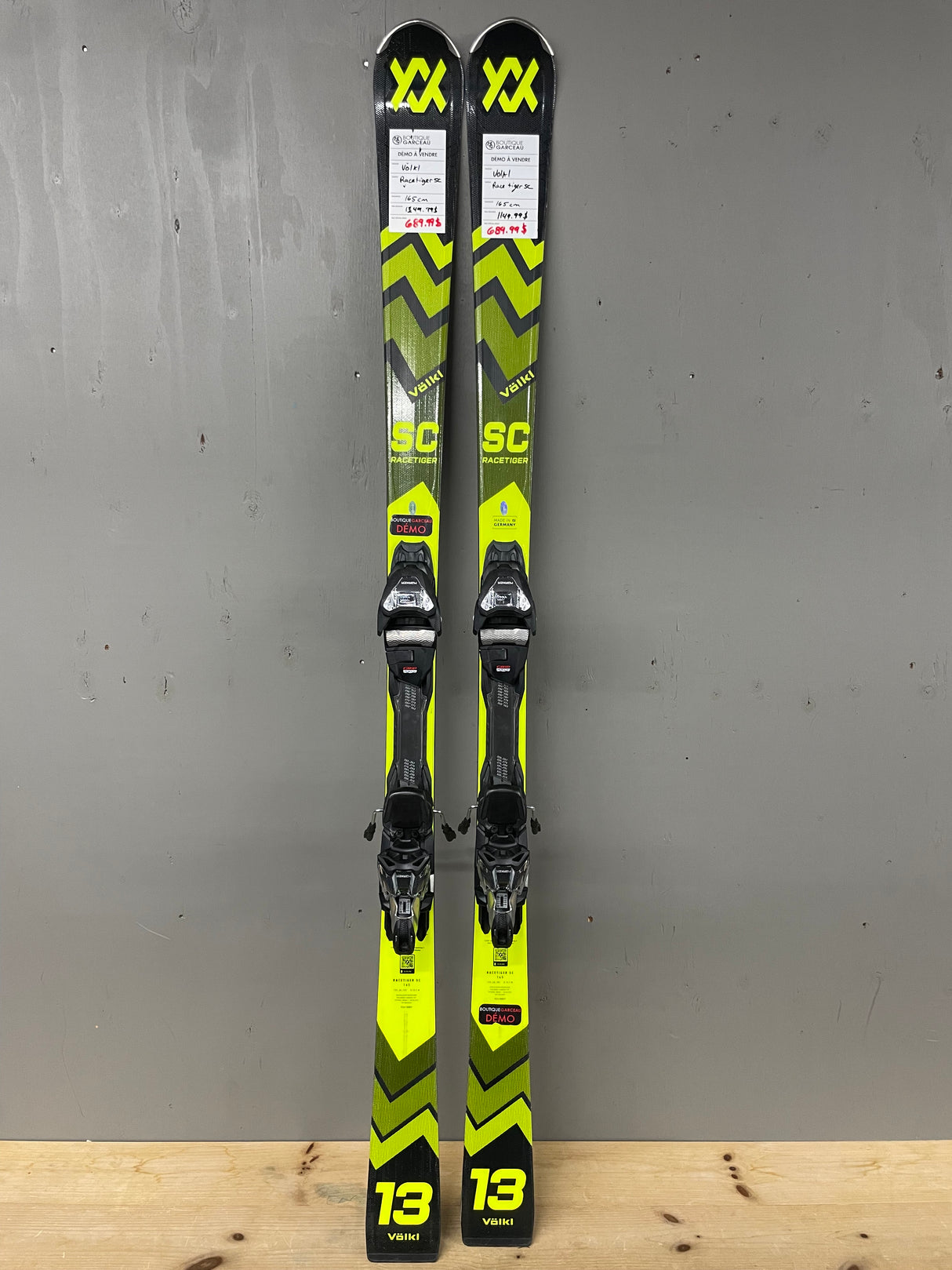 Racetiger SC 165cm Démo