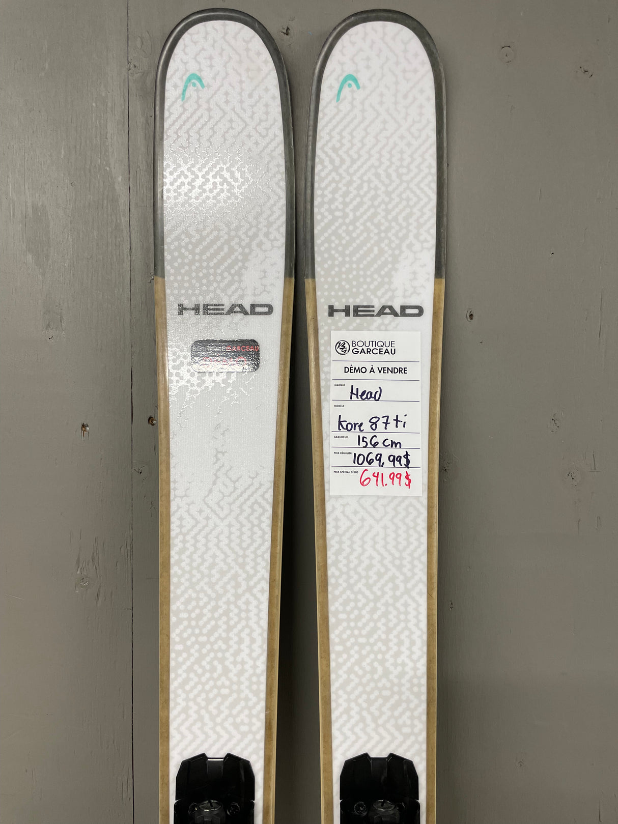 Kore 87 Ti W Démo 156cm + Strive 11