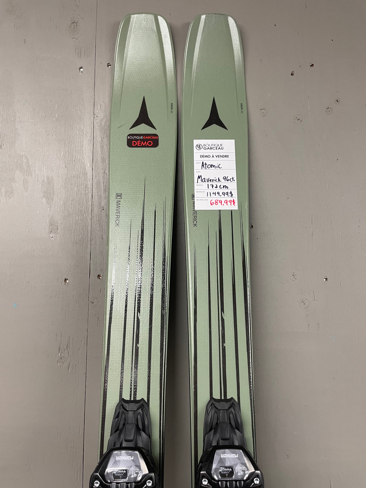 Maverick 96 CTI 179cm + Griffon 13 Demo