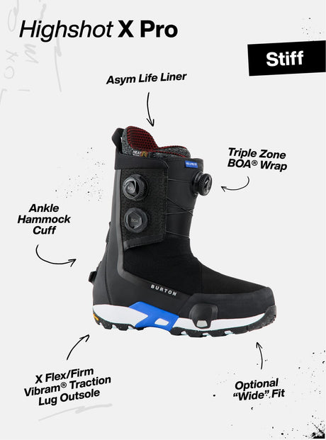 Bottes de planche à neige Highshot Step On® X Pro de Burton pour hommes