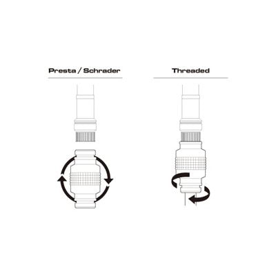 Velocity MTB Silver Hand Pump