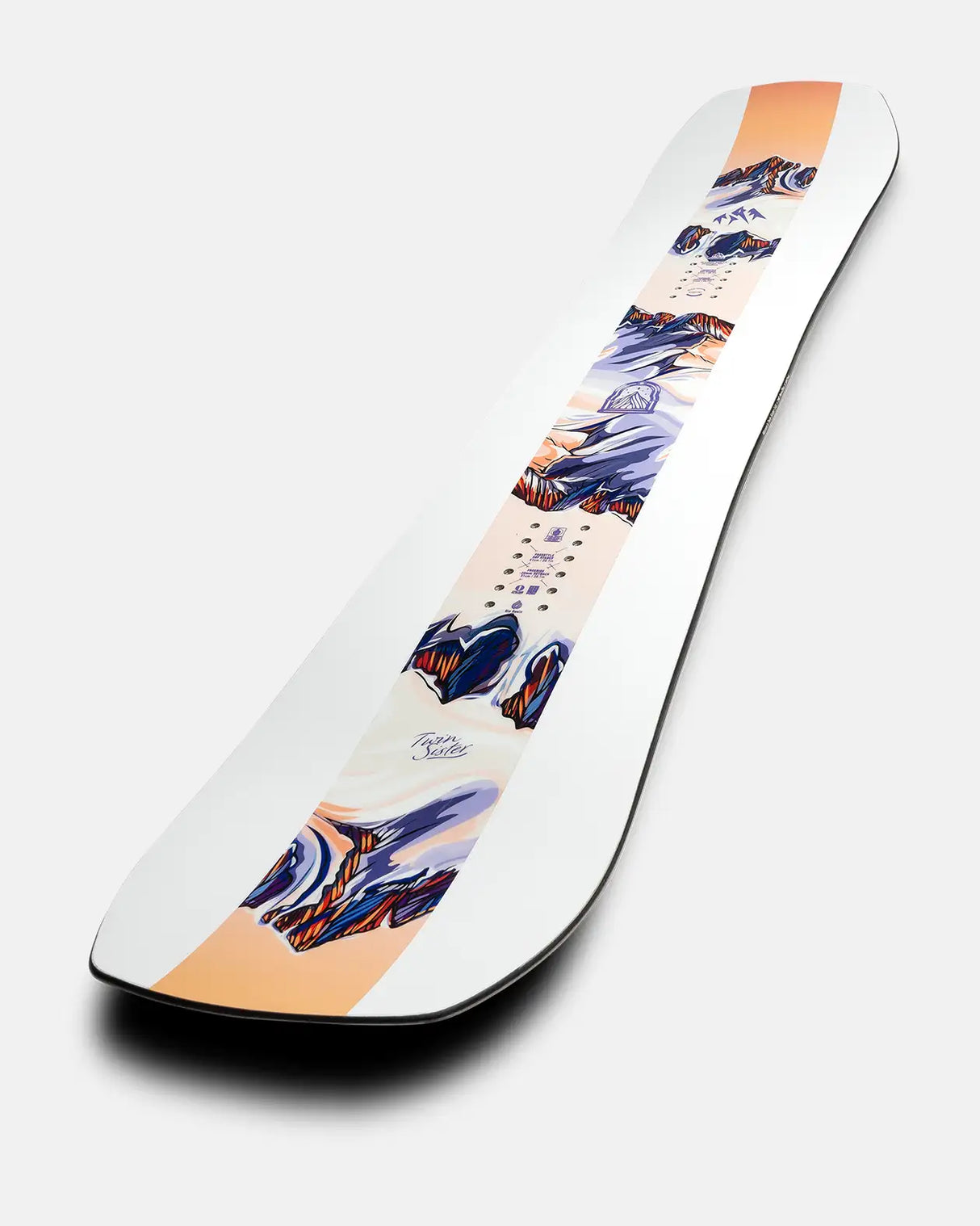 Women's twin sister snowboard