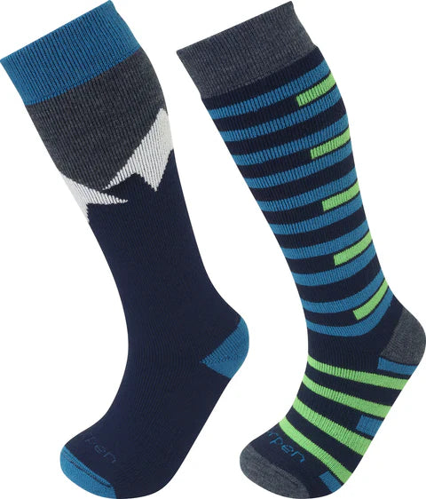 Lorpen T2 Children's Socks Pack of 2