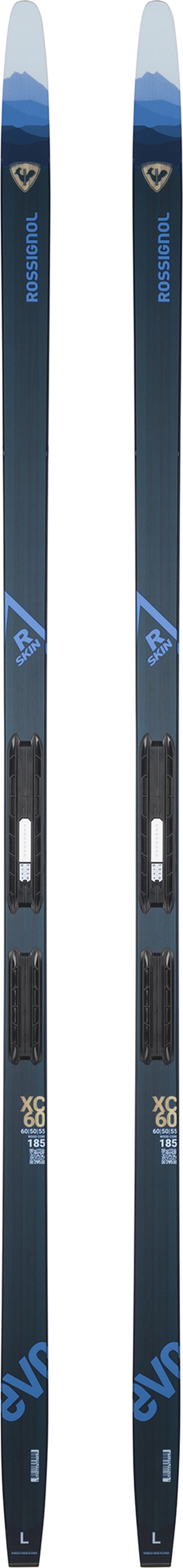 Skis de fond Backcountry unisexe EVO XC 60 R-SKIN