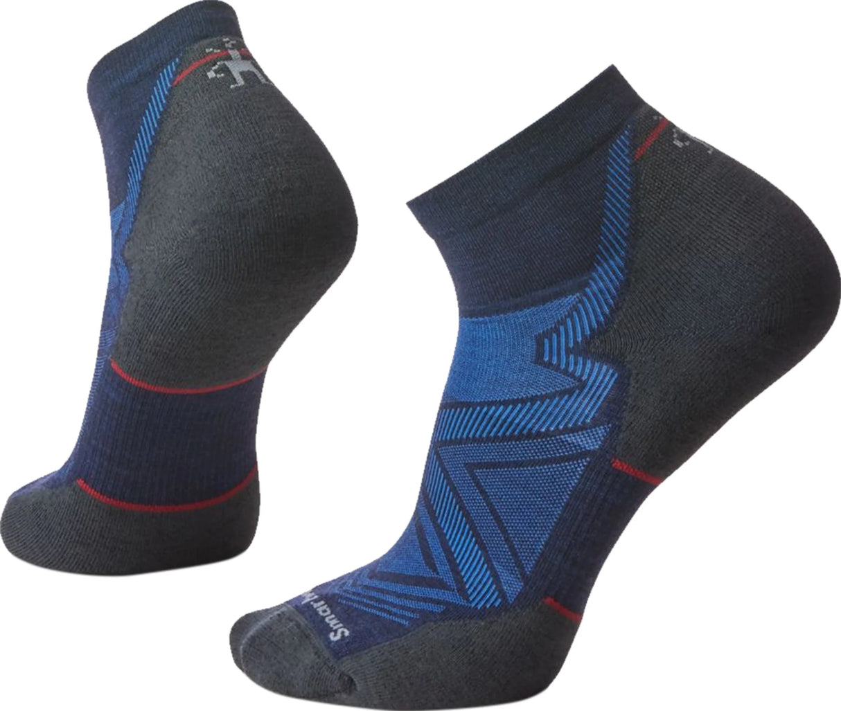 Men's run targeted cushion ankle socks