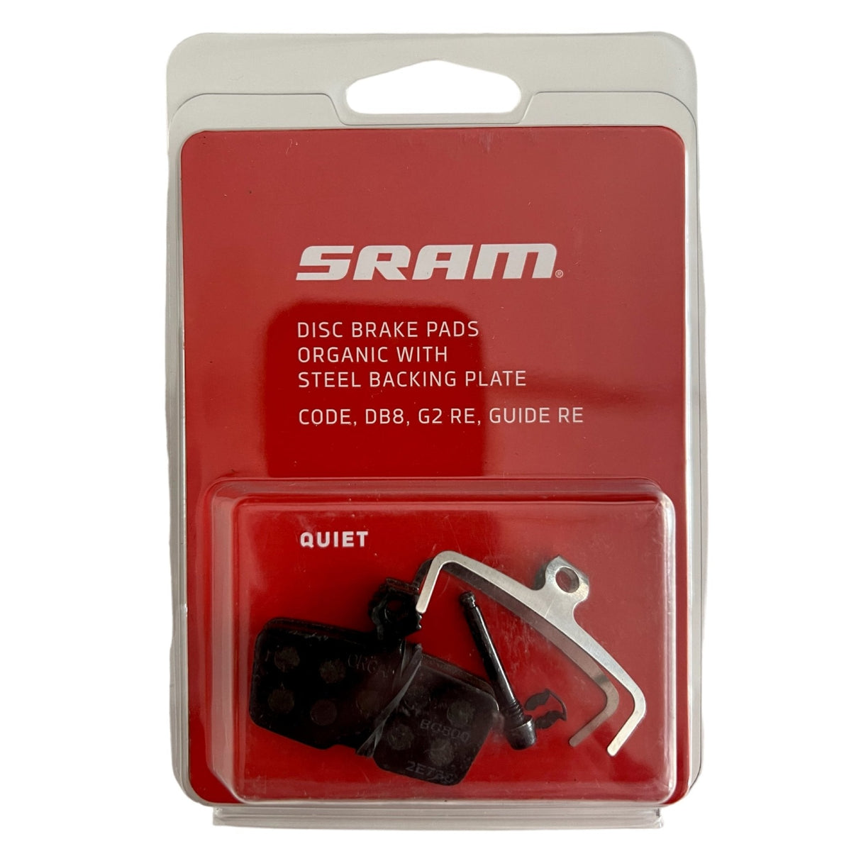 Plaquettes de frein organiques à 4 pistons SRAM Code, G2, Guide et DB8 (00.5315.023.030)
