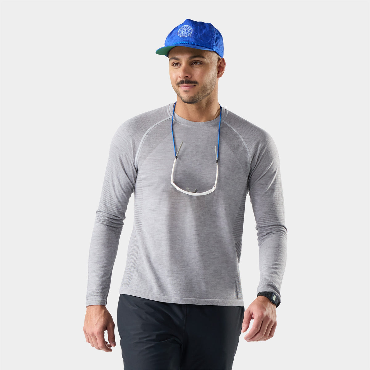 T-shirt à manches longues sans coutures Intraknit™ pour hommes