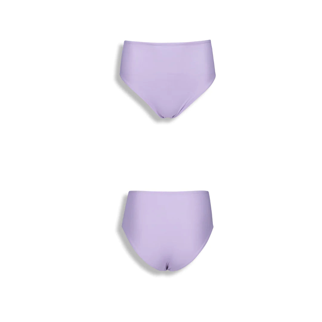 Colorblock bikini bottom lilac women