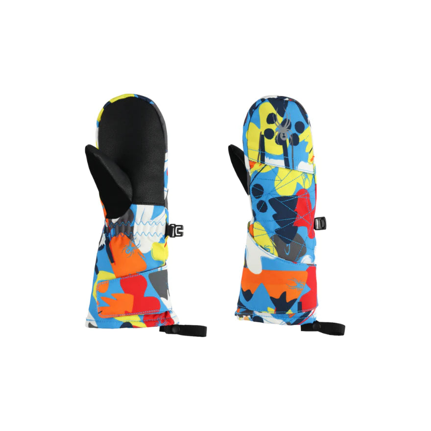 Toddler cubby ski mittens