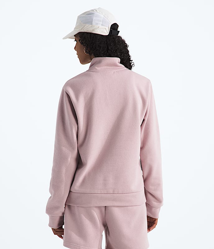 Haut 1/4 zippé simple Dome pour femme