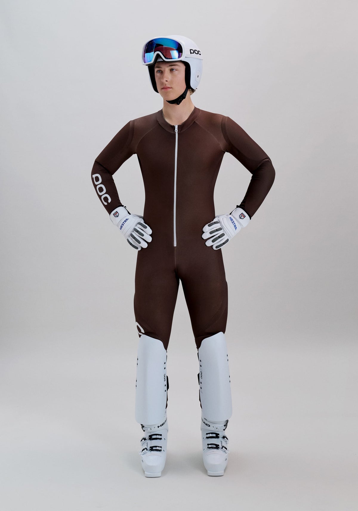 Protection de ski de course Shins